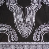 Dashiki Print Maxi Skirt