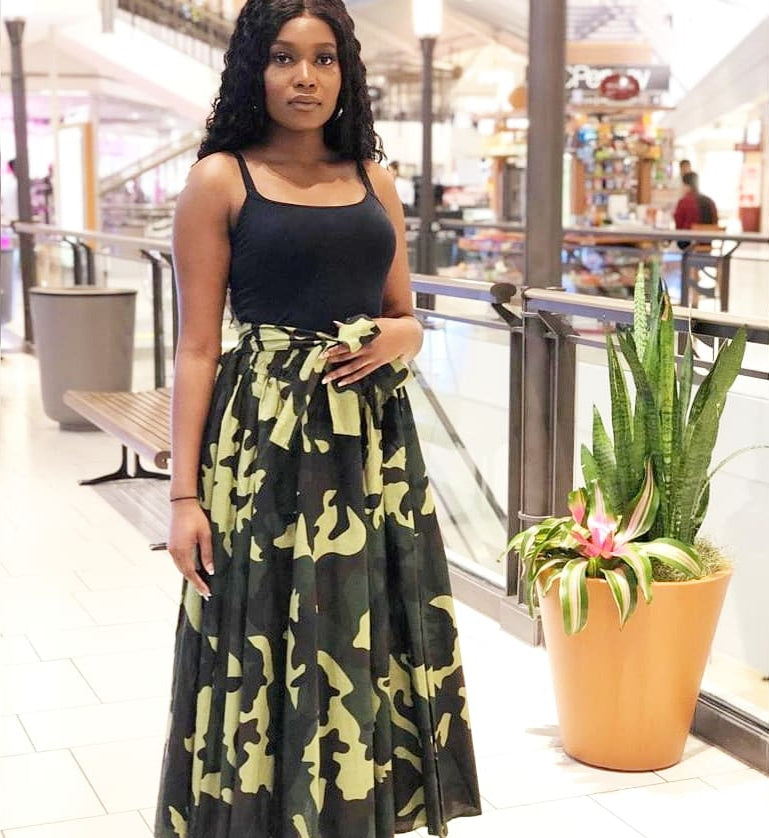 Camouflage Print Maxi Skirt – Yoma Fashion Boutique Camouflage Print Maxi Skirt – Yoma Fashion Boutique