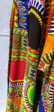Multi-Color Dashiki Print Maxi Skirt